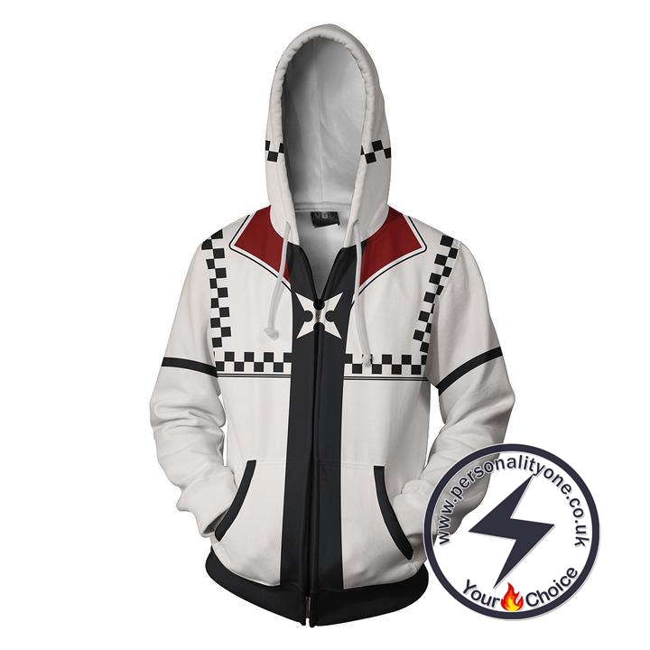 Kingdom Hearts Roxsa Zip Up Hoodie Jacket